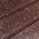 Big slab of my favourite chocolate, Valrhona's Manjari.