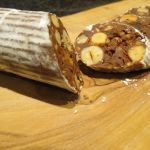 Chocolate salami both meat and dairy free!